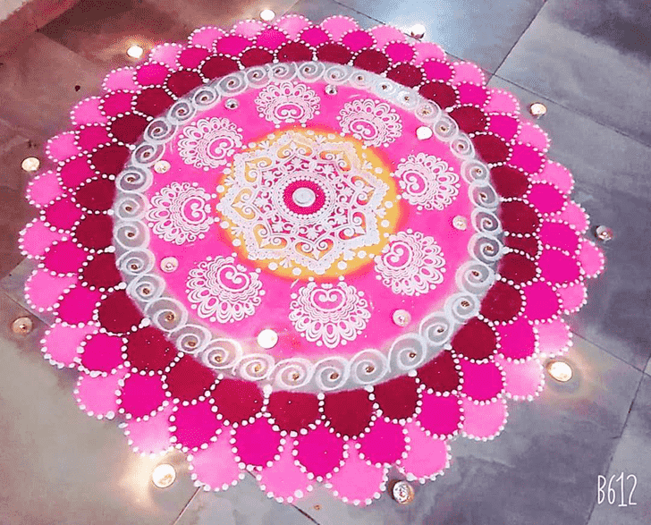 Grand Big Rangoli