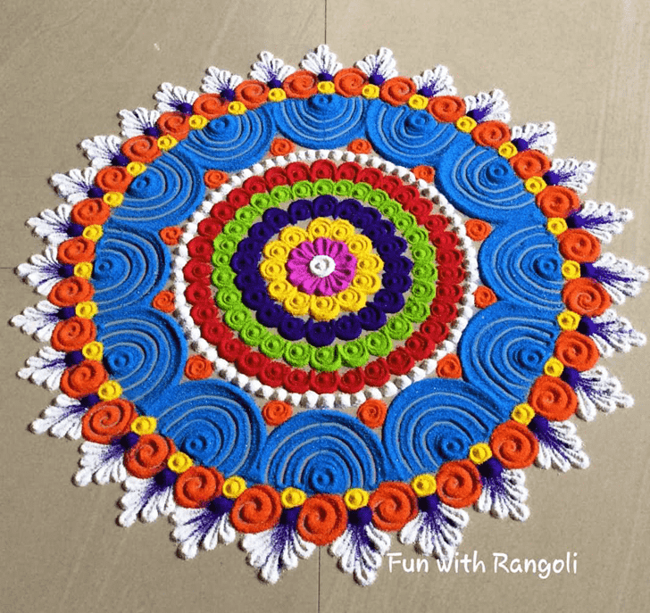 Refined Big Rangoli