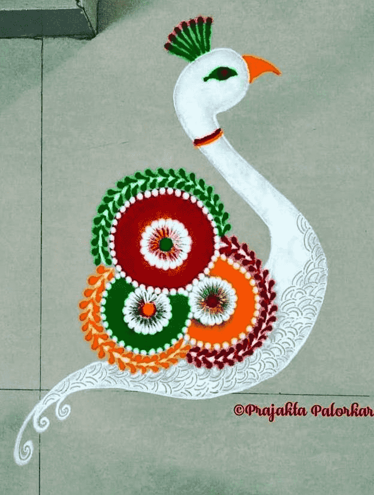 Fair Bird Rangoli