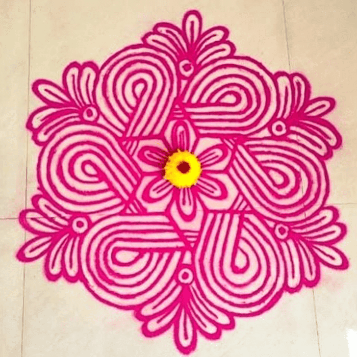 Comely Brazil Rangoli