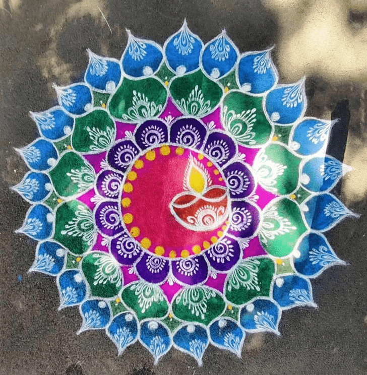 Fair Brazil Rangoli