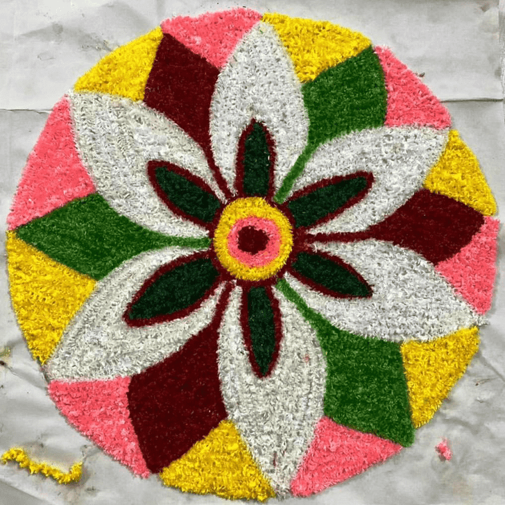 Refined Brazil Rangoli