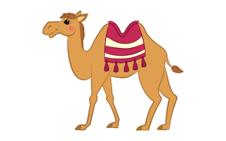 Camel Rangoli Design