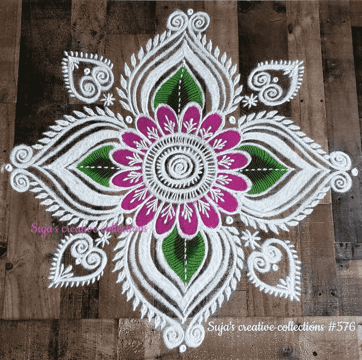 Chaitra Purnima Rangoli