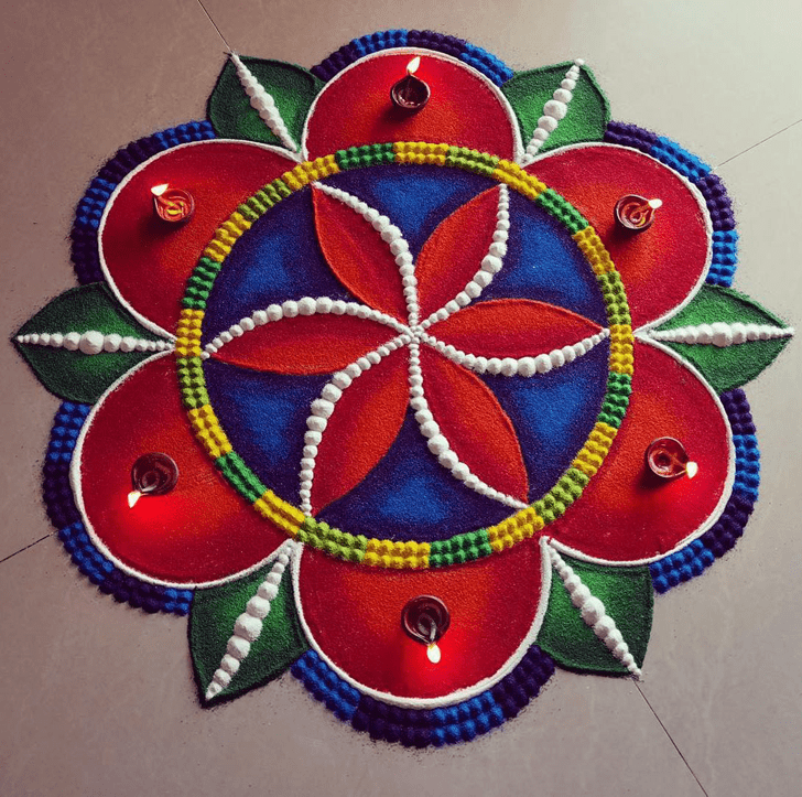 Amazing Classic Rangoli