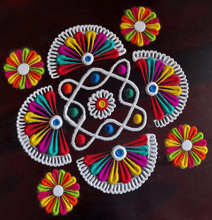 Angelic Classic Rangoli