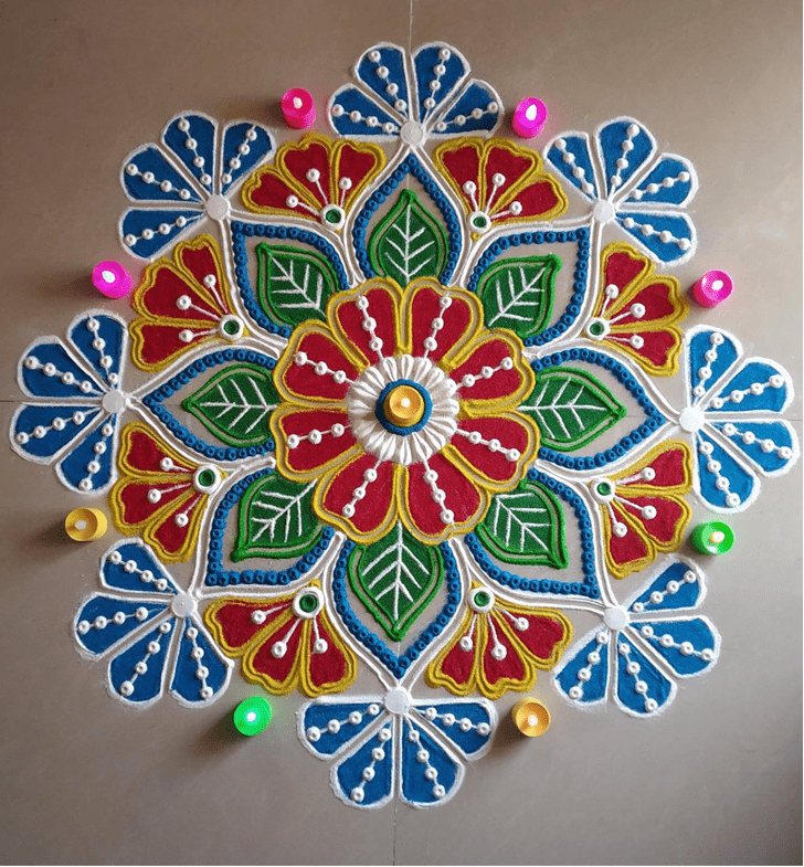 Beauteous Classic Rangoli