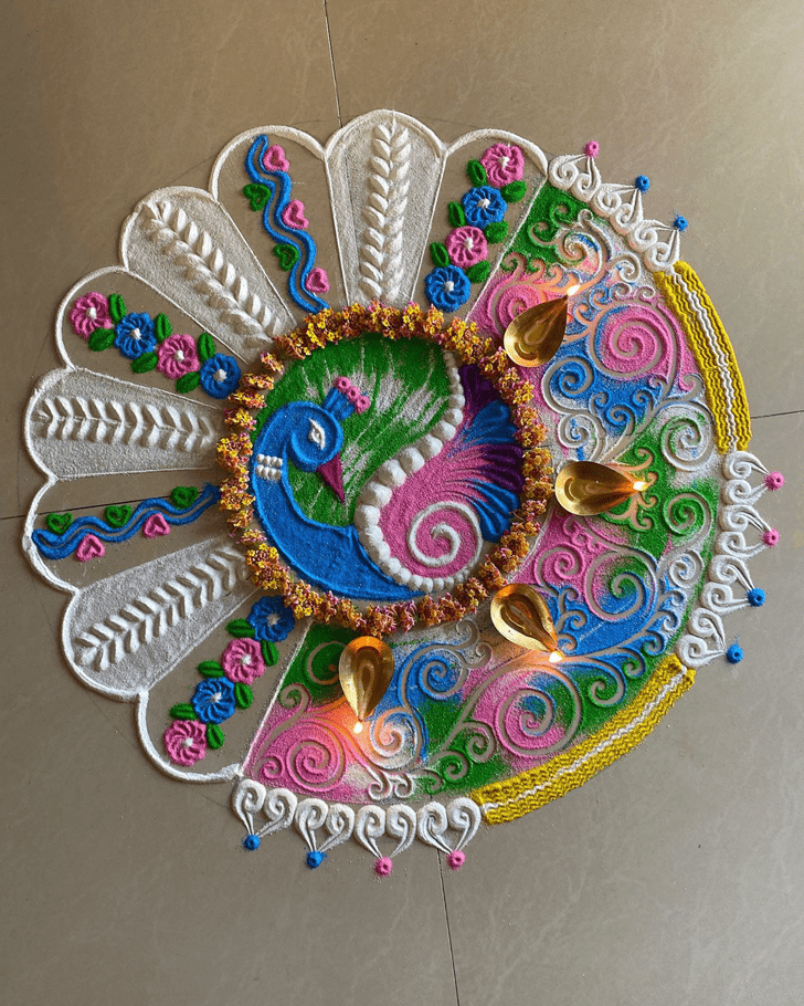 Charming Classic Rangoli