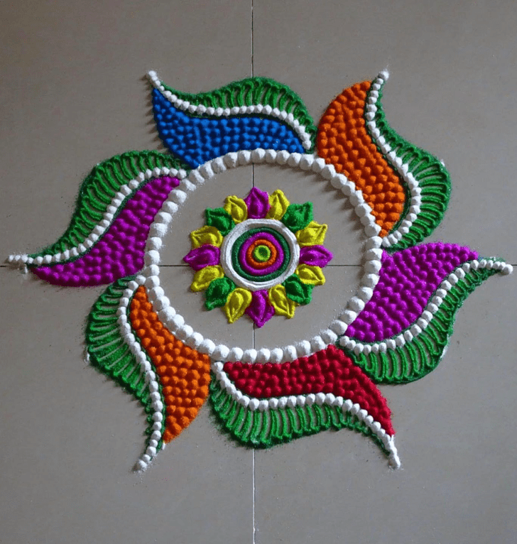 Dazzling Classic Rangoli