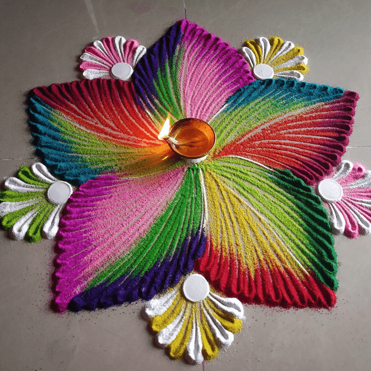 Elegant Classic Rangoli