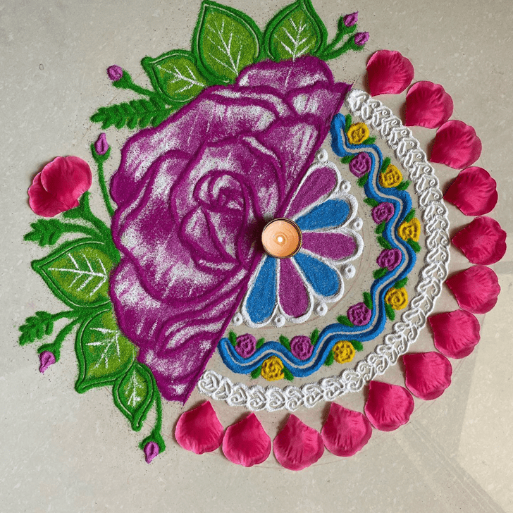 Exquisite Classic Rangoli