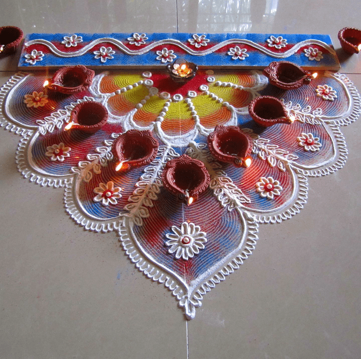 Fair Classic Rangoli