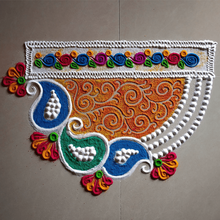 Fascinating Classic Rangoli