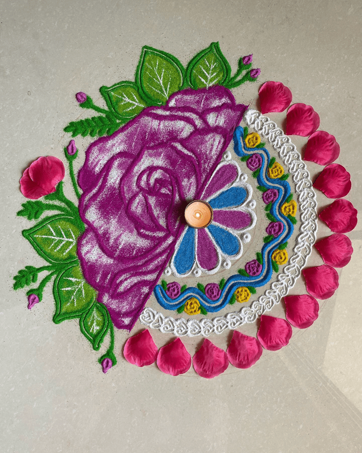 Awesome Classic Rangoli