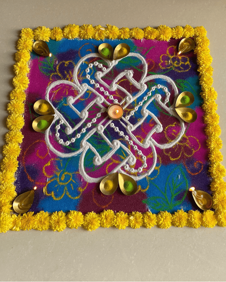 Magnificent Classic Rangoli