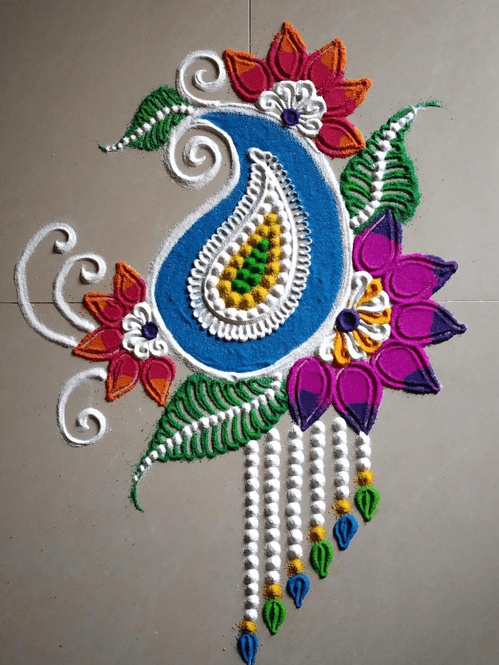 Marvelous Classic Rangoli