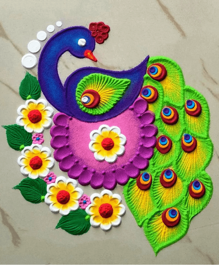 Nice Classic Rangoli