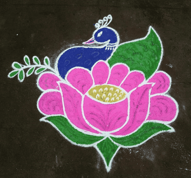 Comely Concept Rangoli