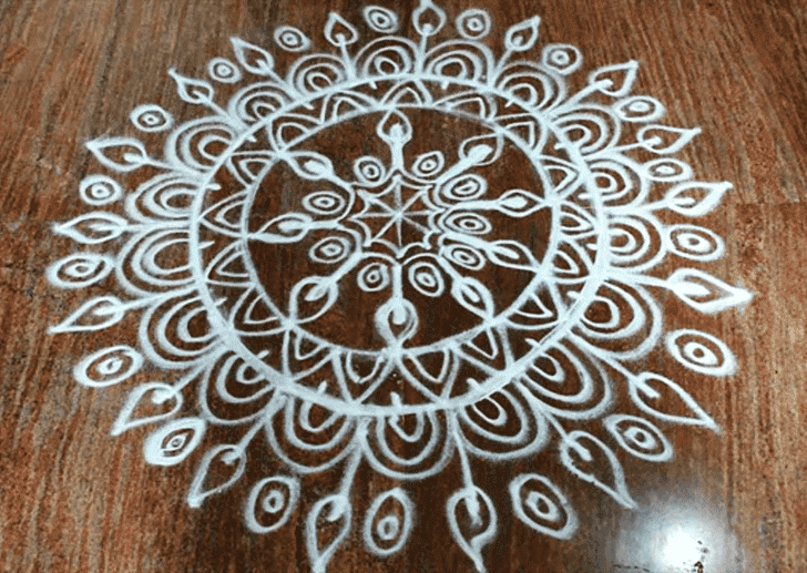 Pleasing Concept Rangoli