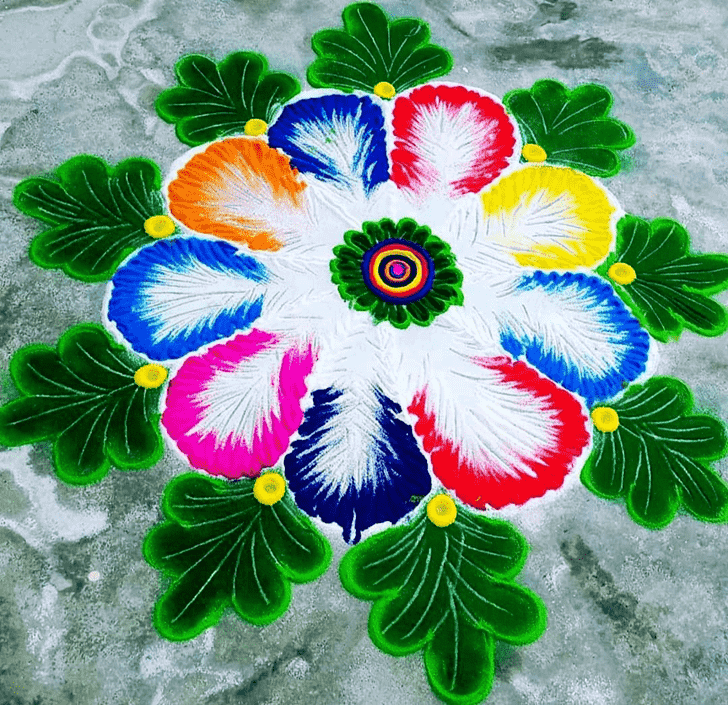 Angelic Creative Rangoli