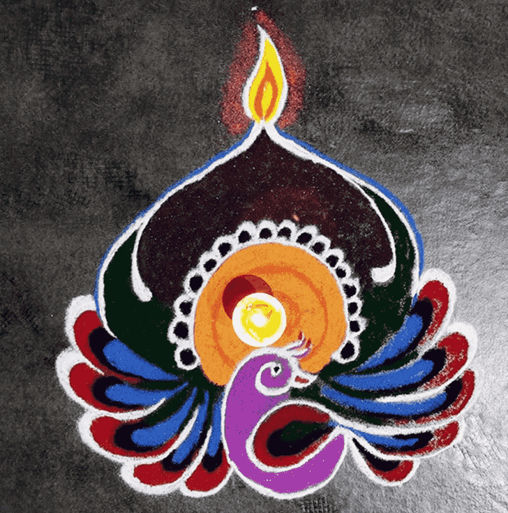 Beauteous Creative Rangoli