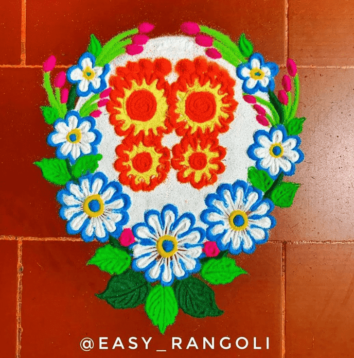 Classy Creative Rangoli