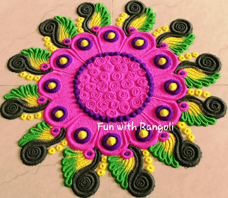 Hard Creative Rangoli