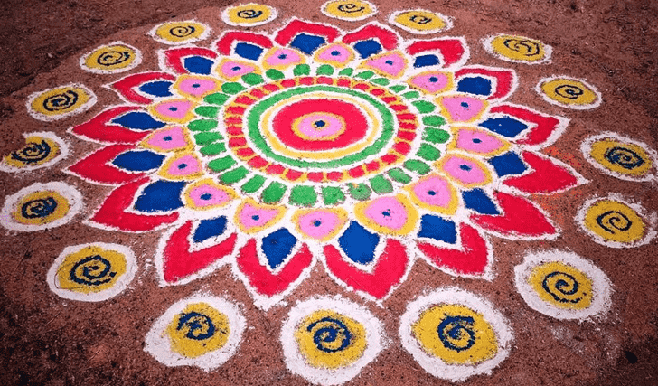 Elegant Creative Rangoli