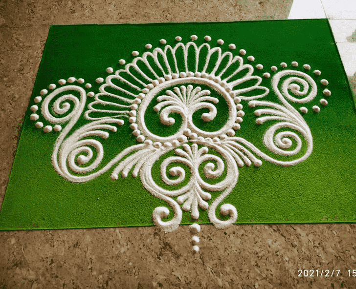 Exquisite Creative Rangoli