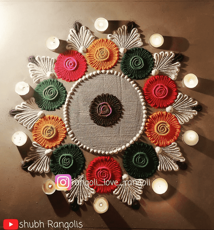 Ravishing Creative Rangoli