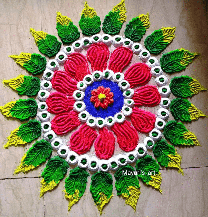 Refined Creative Rangoli