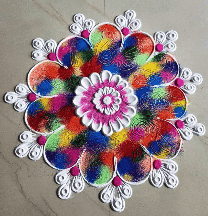 Superb Creative Rangoli