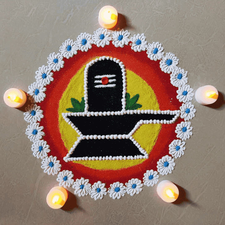 Angelic Cute Rangoli