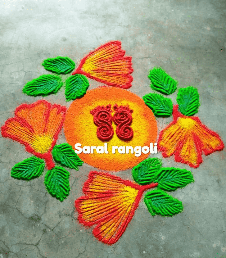 Pretty Cute Rangoli