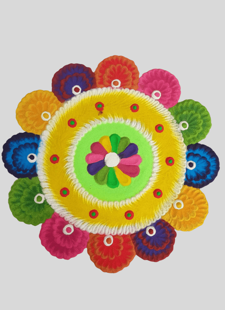 Splendid Decorations Rangoli