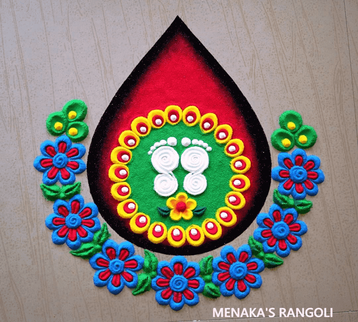 Grand Deepawali Rangoli