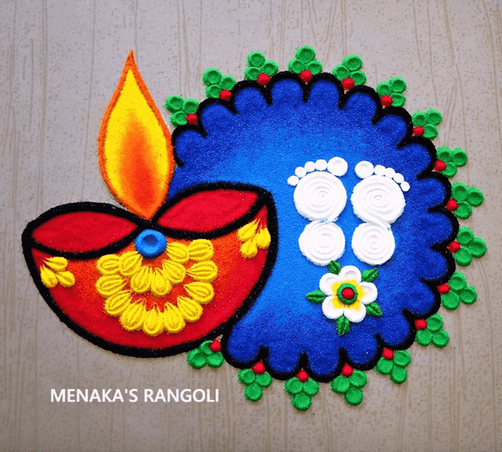 Awesome Deepawali Rangoli