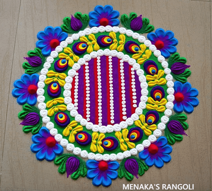 Magnificent Deepawali Rangoli