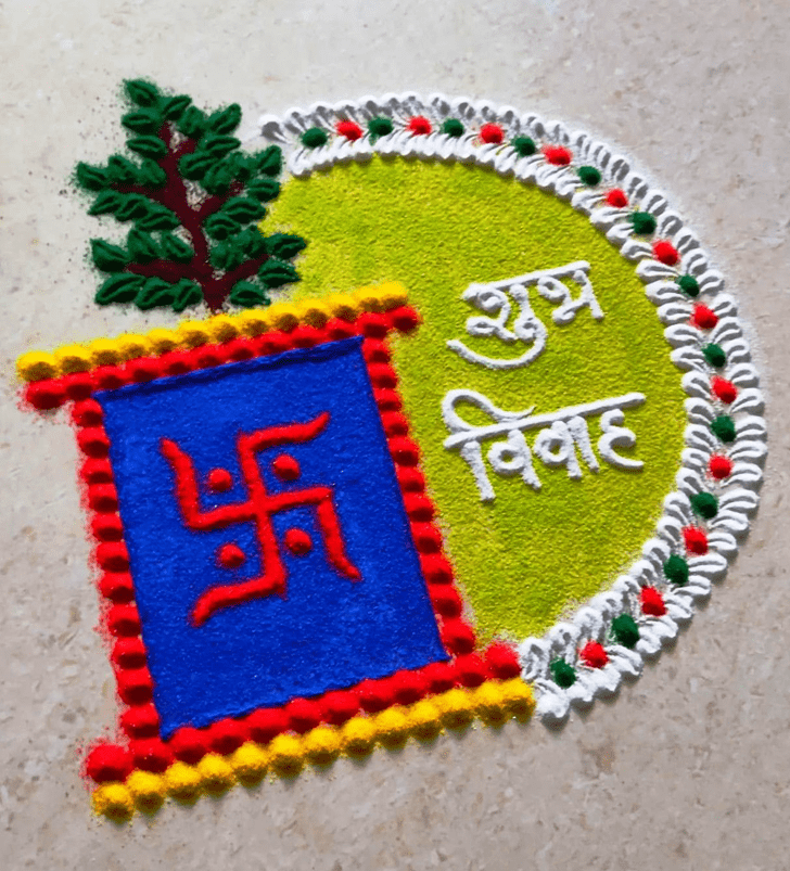 Stunning Dev Uthani Ekadashi Rangoli