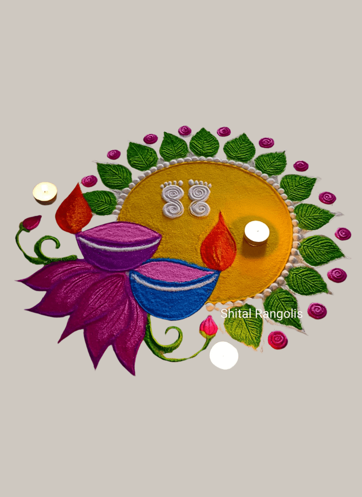 Delightful Diwali Rangoli