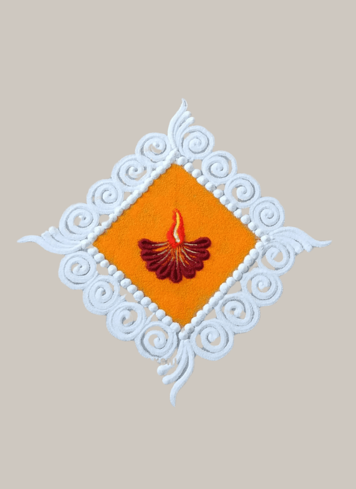 Fine Diwali Rangoli