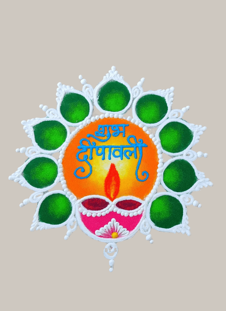 Grand Diwali Rangoli