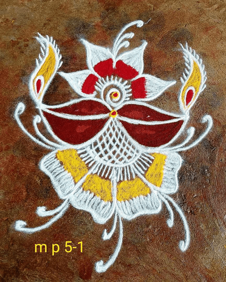 Good Looking Diwali Special Rangoli