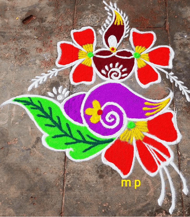 Gorgeous Diwali Special Rangoli