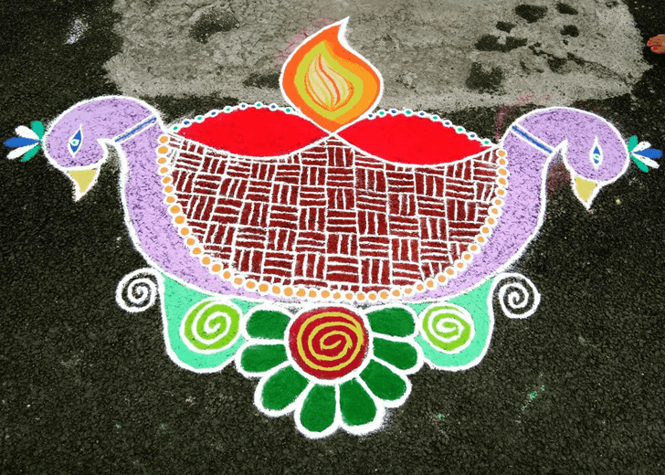 Ideal Diwali Special Rangoli