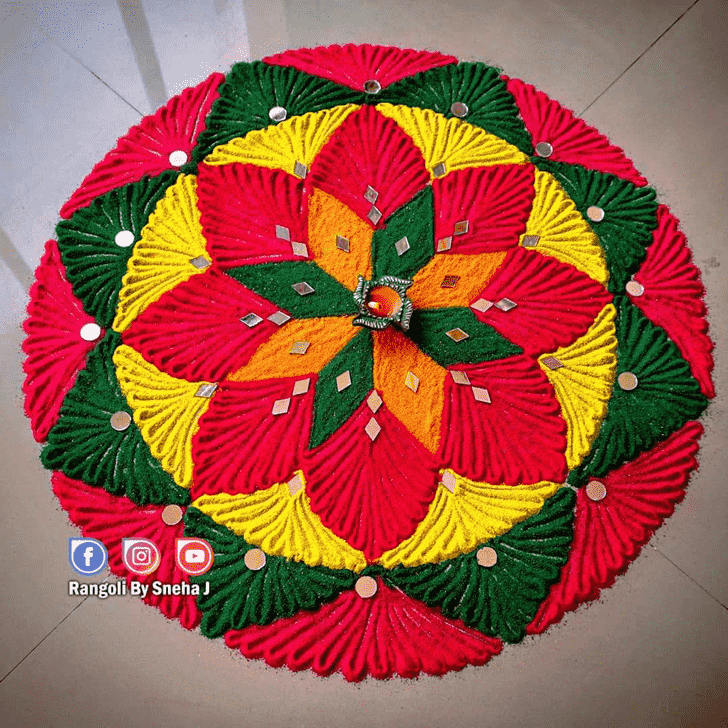 Fetching Door Rangoli