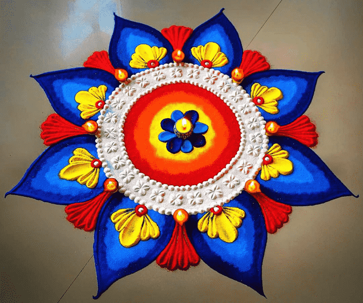 Ravishing Door Rangoli