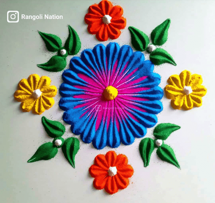 Splendid Door Rangoli