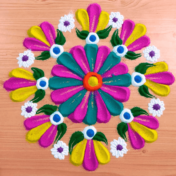 Classy Easy Rangoli