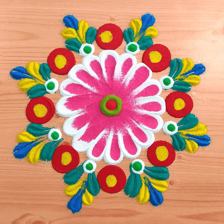 Hard Easy Rangoli